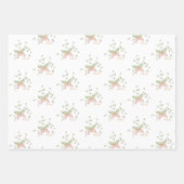 Schmetterlingspapier Geschenkpapier Set (Vorderseite 3)