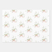 Schmetterlingspapier Geschenkpapier Set (Vorderseite 2)