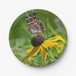 Schmetterlingspapierplatte Pappteller