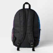 Schmetterlingsparadies Bedruckter Rucksack (Rückseite)