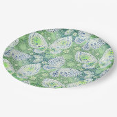 Schmetterlingsplatte Hochzeit/Dusche Pappteller (Schrägansicht)