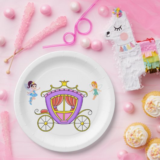 Schmetterlingsplatte Pappteller (Party)