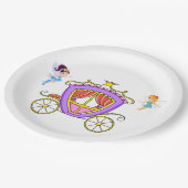 Schmetterlingsplatte Pappteller (Schrägansicht)