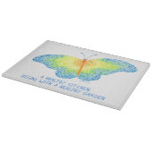 Schmetterlingsplatte Schneidebrett (Ecke)