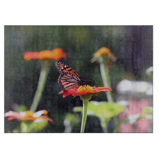 Schmetterlingsplatte Schneidebrett (Vorderseite)