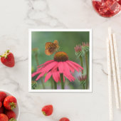 Schmetterlingsplatte Serviette (Beispiel)