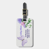 Schmetterlingsplatz Gepäckanhänger (Vorderseite vertikal)