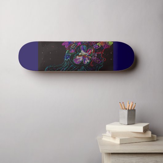 Schmetterlingsprinzessin Skateboard (Wandkunst (Horz))