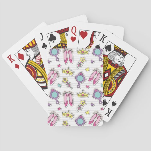 Schmetterlingsprinzessin Spielkarten (Rückseite)