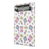 Schmetterlingsprinzessinmuster Mini Klemmbrett (Gewinkelt2)