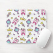 Schmetterlingsprinzessinmuster Mousepad (Mit Mouse)