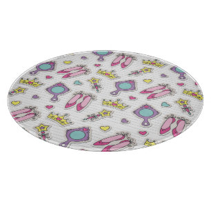 Schmetterlingsprinzessinmuster Schneidebrett