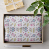 Schmetterlingsprinzessinmuster Seidenpapier (Geschenk)