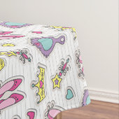 Schmetterlingsprinzessinmuster Tischdecke (Beispiel)