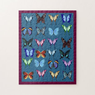 Schmetterlingspuzzlespiel Puzzle