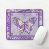 Schmetterlingsquilt Mousepad (Mit Mouse)