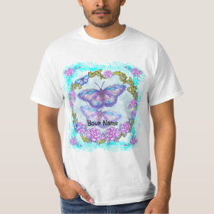 Schmetterlingsrosen T-Shirt