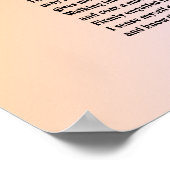 Schmetterlingssaison - Wüste Poster (Ecke)