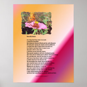 Schmetterlingssaison - Wüste Poster