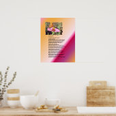 Schmetterlingssaison - Wüste Poster (Küche)