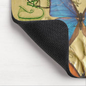 Schmetterlingssammlung Mousepad (Ecke)