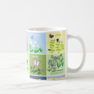 Schmetterlingssammlungs-Tasse #1 Kaffeetasse