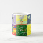 Schmetterlingssammlungs-Tasse #2 Kaffeetasse (Mittel)