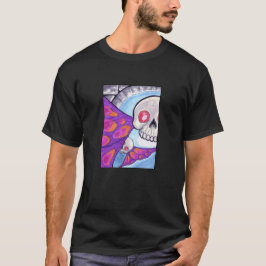Schmetterlingsschädel im Flug T-Shirt
