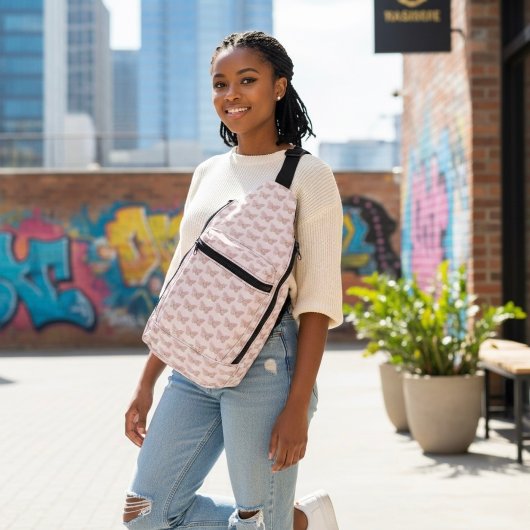 Schmetterlingsschale Crossbody Bag