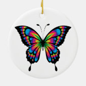 Schmetterlingsschmetterling Keramik Ornament (Hinten)