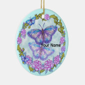 Schmetterlingsschmuck für Rose Keramik Ornament (Rechts)