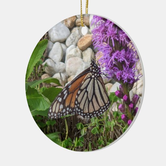 Schmetterlingsschmuck Keramik Ornament (Links)