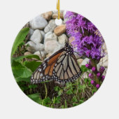 Schmetterlingsschmuck Keramik Ornament (Hinten)