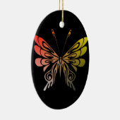 Schmetterlingsschmuck Keramikornament (Rechts)