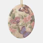 Schmetterlingsschmuck Keramikornament (Rechts)