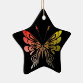Schmetterlingsschmuck Keramikornament (Rechts)