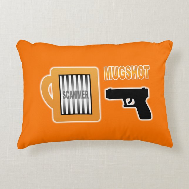 Schmetterlingsschuss Dekokissen (Vorderseite)