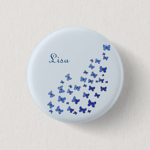 Schmetterlingsschwarm Button