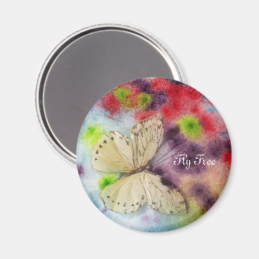 Schmetterlingssegnung Magnet (Vorderseite/Rückseite)