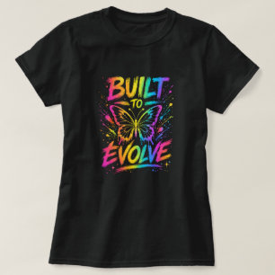 Schmetterlingsshirt Built To Evolve 0047708 T-Shirt