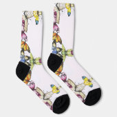 Schmetterlingssocken Socken (Rechts)