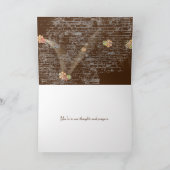 Schmetterlingssonne Karte (Innenseite)