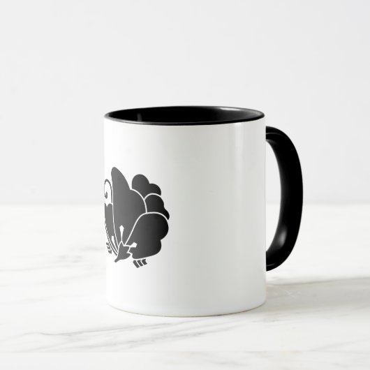 Schmetterlingssorrel Tasse (VorderseiteRechts)