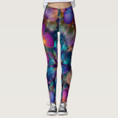Schmetterlingsspiegelung leggings (Vorderseite)