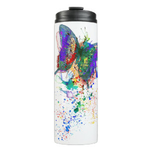 Schmetterlingsspritzer Thermosbecher