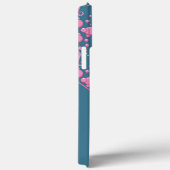 Schmetterlingsstift Seepferd in Bläschen Maßgeschn Case-Mate iPhone Hülle (Rückseite / Rechts)