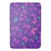 Schmetterlingstanz Badematte (Vorderseite Vertikal)