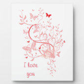 Schmetterlingstanz Fotoplatte (Vorderseite)