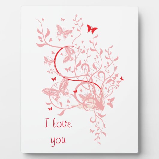 Schmetterlingstanz Fotoplatte (Vorderseite)