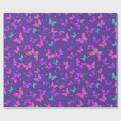 Schmetterlingstanz Geschenkpapier (Flach)